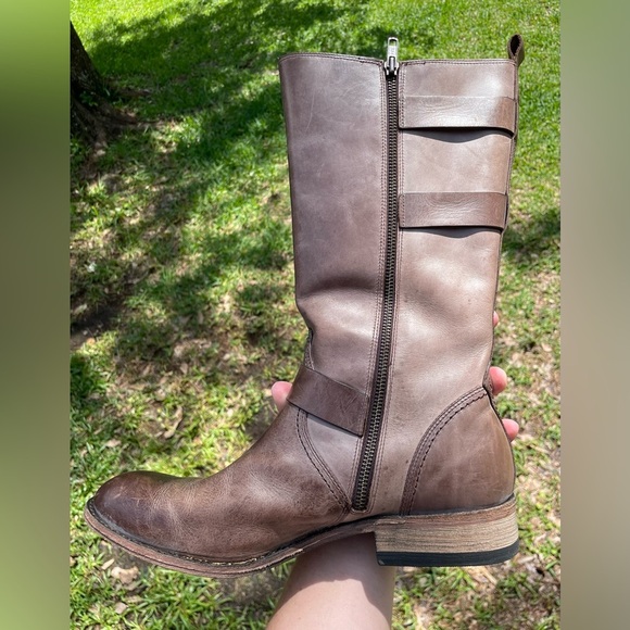 Spirit by Lucchese Boots Women’s US 10 Brown Leather Riding Western Cowboy - Picture 5 of 16